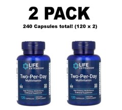 Life Extension, Two-Per-Day, 2 PACK, 120 Capsules each (240 total!)