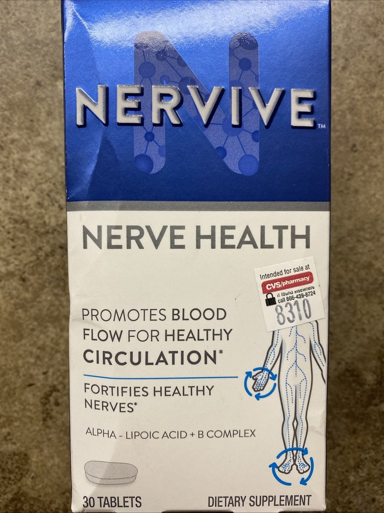 Nervive Nerve Health Blood Circulation Health – 30 Tablets