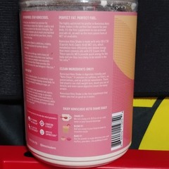 Konscious Keto Shake Powder Strawberry Cheesecake Non-GMO No Soy 17.4 oz