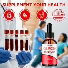 (5 Pack) Glyco Harmony Blood Support Drops Vitamin Supplement 150 Servings