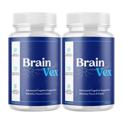 2-Pack BrainVex Capsules – Brain Vex Advanced Brain Health Support – 120 Caps