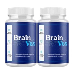 2-Pack BrainVex Capsules – Brain Vex Advanced Brain Health Support – 120 Caps