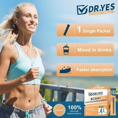 DR.YES Creatine Monohydrate Powder, Boost Strength, Muscle Recovery for Men &…