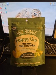 Four Sigmatic Happy Gut Organic Super Powder Apple/Celery Probiotics Turkey Tail