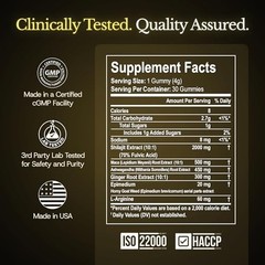 UltimaPeak Pure Himalayan Shilajit Gummies with 30 Count (Pack of 1)