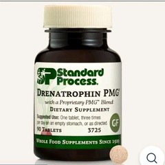 Drenatrophin PMG 90 Tablets by Standard Process Exp 5/28
