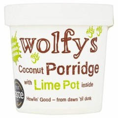 Wolfy’s Coconut & Lime Porridge Pot – 110g (0.24 lbs)