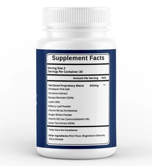 (2 Pack) BrainVex Nootropic All Natural Brain Supplement Brain Vex 60 Capsules