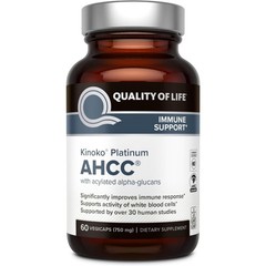 Quality of Life AHCC Kinoko Mushroom Complex Immune System Health Support