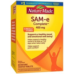 Nature Made SAM-e Complete 400 mg, 60 Tablets NEW