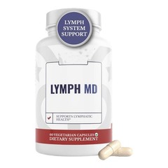 Lymph MD Lymphatic System Supplement w/ 9 Botanicals Men Women Unisex 60 Cap