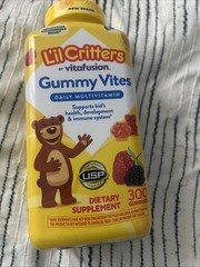 Lil Critters by Vitafusion Gummy Vites Multivitamin 300ct Kids Gummies Exp 9/26