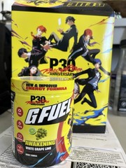 GFUEL Persona 30th Anniversary Awakening Collector’s Box (GFuel Tub + Shaker)