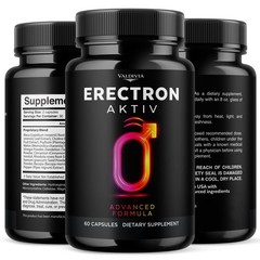 Eretron Aktiv Men Daily Wellness Energy Support Capsules Natural 1 Pack 60Ct