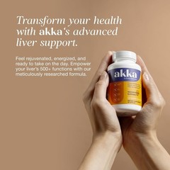 AKKA Liver Cleanse Detox&Repair Superbiotic-Supports Liver Health 60Caps Premium
