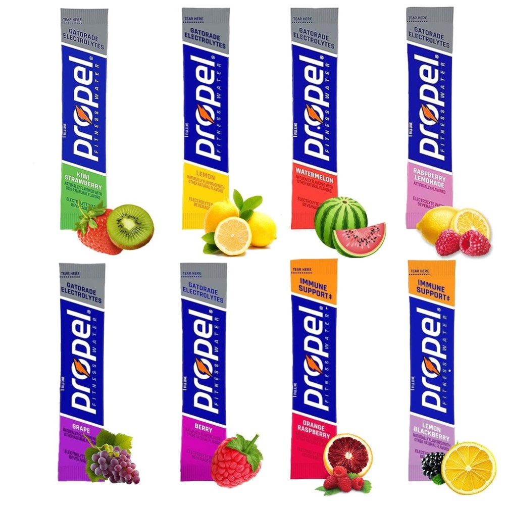 Electrolyte Drink Mix Packets, 40 Count Variety Pack