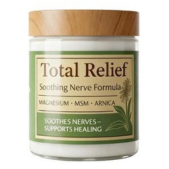 Total Relief Comfort & Relief Cream Magnesium & MSM & Arnica Soothing Skin Cream