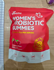 Viton Women’s Probiotic Gummies Non-GMO Gluten-Free Cranberry 60