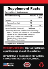 Nourishing oils – HEMP SEED OIL – Vegan oil 1 Bottle
