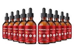 PowerSlim Drops Liquid Supplement, Max Strength, Power Slim Drops (10 Pack)