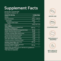 Root Labs Alpha Gummies | 4000 mg Pure Himalayan Shilajit | 60 Gummies