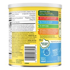 NIDO Fortificada Dry Whole Milk Powder with Vitamins A, C, D, Iron & Calcium,…
