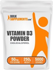 BulkSupplements Vitamin D3 Powder 250g – 50mg Per Serving