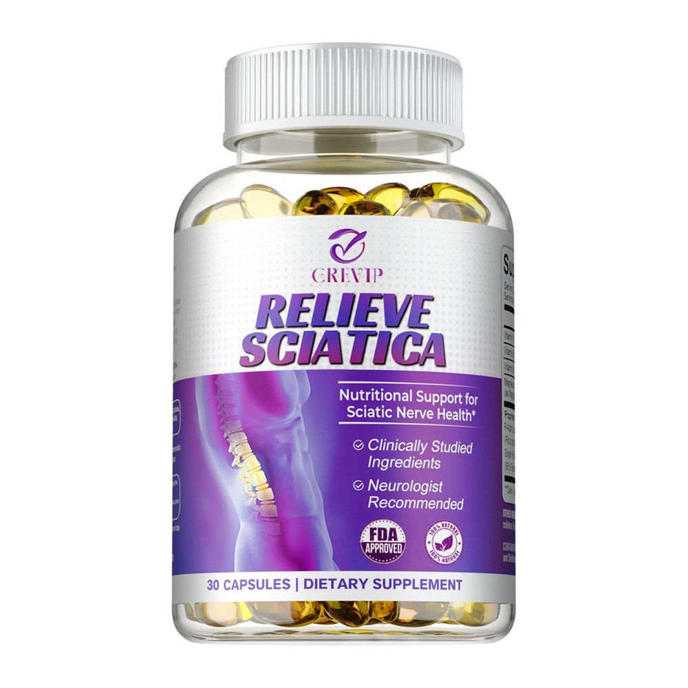 Relieve Sciatica Capsules – Hip Joint Sciatica Pain Relief & Inflammatory