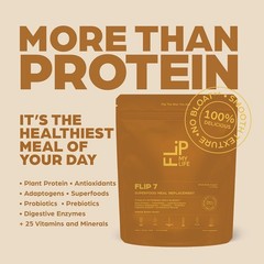 Flip 7 Natural SuperFood, Plant-Based Protein, Complete Meal Replacement to S…