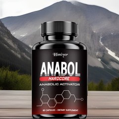 Anabol Hardcore Advanced Muscle Building Supplement | 60 Capsules | NEW SEALED