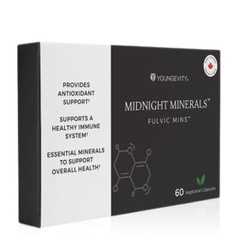 Youngevity Midnight Minerals Fulvic Mins | Nutrients from Peat Bog Clay | Vit…