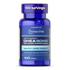Puritan’s Pride DHEA 50Mg Dietary Supplement, Promote Sugar Metabolism 100 Count