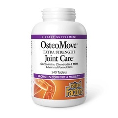 Extra Strength Joint Care Supplement, Non-GMO, 240 Tablets for Bone Health