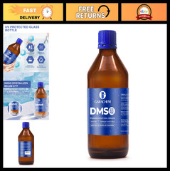 99.9% Pure DMSO Liquid – Pharmaceutical Grade Dimethyl Sulfoxide 16.9 OZ, Low Od