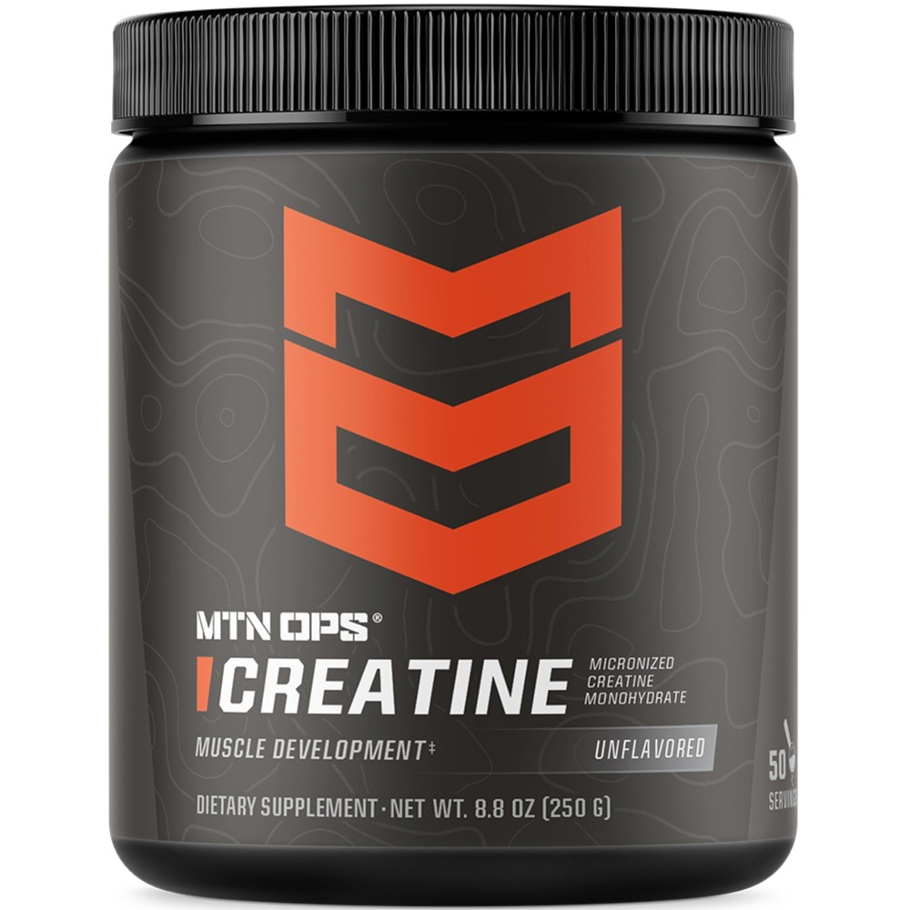 MTN OPS Micronized Creatine Monohydrate Powder – 8.8 Ounce (Pack of 1)