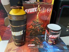 GFUEL Vox Machina Critical Role Collector’s DENTED BOX + Metal Shaker Tub G FUEL