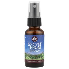 2 X WishGarden Herbs, Kick-Ass� Throat Spray, 1 fl oz (30 ml)