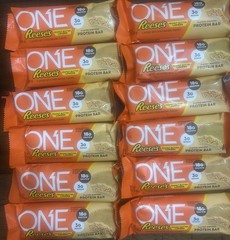12-ONE High Protein Low Sugar Reese Peanut Butter Bar – 18g Protein, BB:08/2026