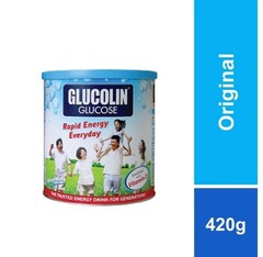 Glucolin Glucose Rapid Energy with Vitamin Original Flavour (5 X 420g) FREE SHIP