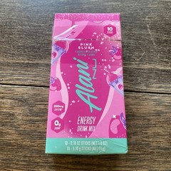 Alani Nu Energy Sticks, Pink Slush 10 Count 200mg Caffeine Zero Sugar EXP 01/28