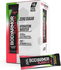 Electrolyte Drink Mix Packets Strawberry Kiwi Zero Sugar Coconut Water Singles