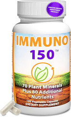 Plant Based Multi Nutrient Capsules 150 Count Daily Immune Wellness Supplement