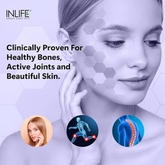 IN.LIFE Hydrolyzed Collagen Peptides Powder 200g Type 1 & 3 Skin Hair