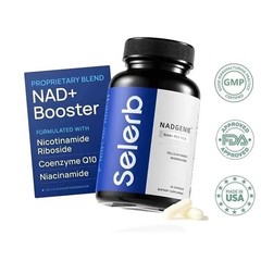 Selerb NAD+ Supplement for Men L-Carnitine, L-Arginine, Maca & Ashwagandha 3pcs