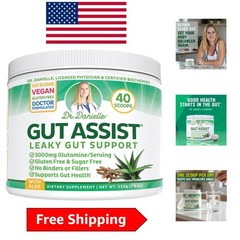 Natural Leaky Gut Support | Unflavored L-Glutamine Digestive Formula 40 Servings