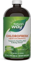 Nature’s Way Chlorofresh, Liquid Chlorophyll, Supports Healthy Skin & Body, 16oz