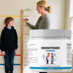 New 60Softgels Heightener Gummies Organic Height Growth For Kids,Teens