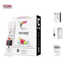 On-The-Go Powder Sticks Dragonfruit Lime, Essential Energy 2.8 Oz