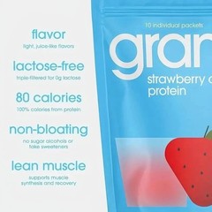 New GRAMMS Clear Protein Powder Protein for Women & Men20G fast delivery