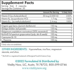 Unflavored Stem Cell Renew Capsules: Rejuvenate Your Body & Mind – 30-Day Supply